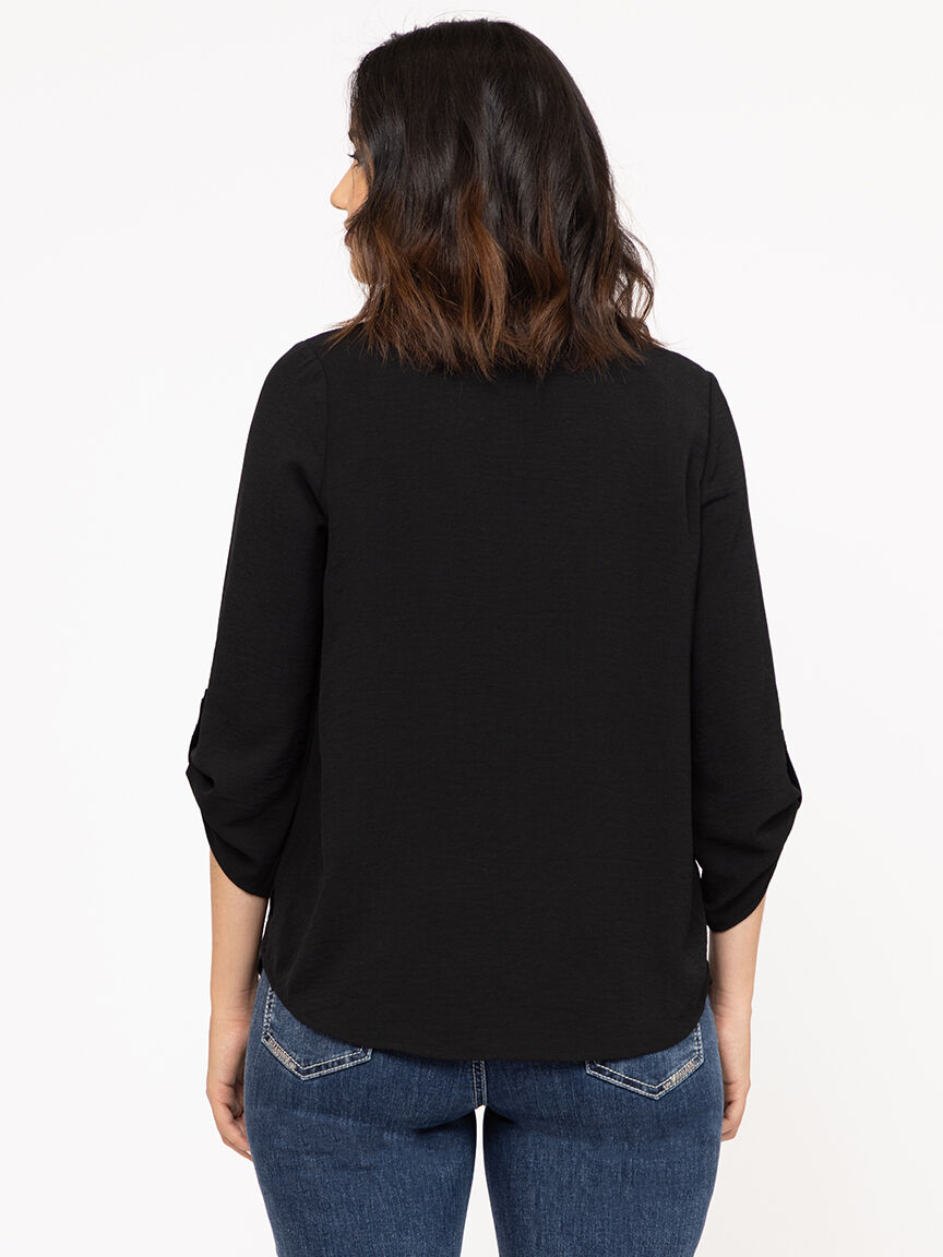 Women's Button Front Blouse